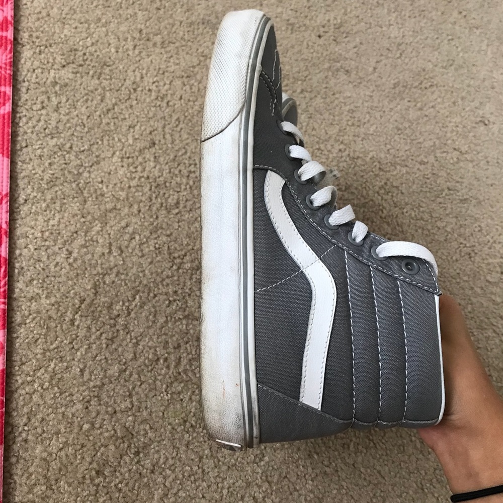 Grey high tops